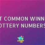 most common 3 digit lottery numbers